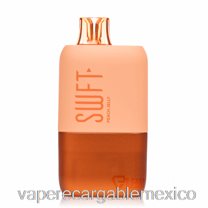 Vape Recargable Swft Icon 7500 Pantalla Inteligente Gelatina De Melocotón Desechable